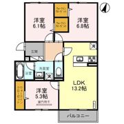 エレナ本山の間取り画像