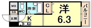 ハイツ北口の間取り画像