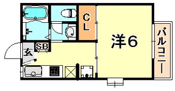 メゾン・ド・新神戸の間取り画像