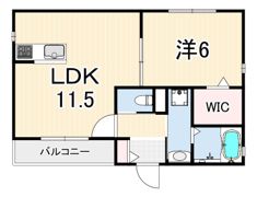 フレーズ若草の間取り画像