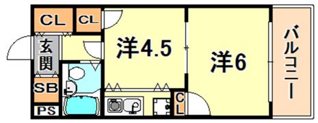 ライオンズスクエア神戸元町の間取り画像