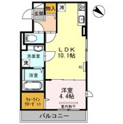 メゾンエトワール神戸中道通の間取り画像