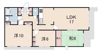 エバーグレイス仁川の間取り画像