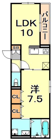 グレイスコート神戸住吉の間取り画像