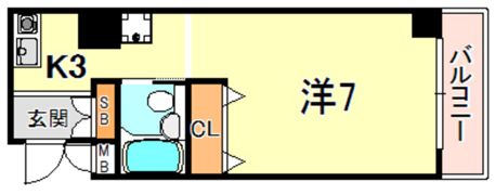 グローバルビレッジ御影の間取り画像