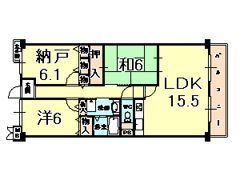 フォリア岡本の間取り画像