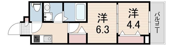 ラパン すみよしの間取り画像
