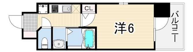 エステムコート神戸大倉山公園の間取り画像
