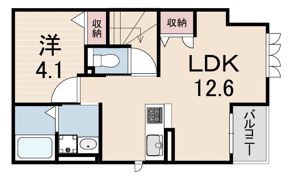 ブリームコート西宮北口の間取り画像