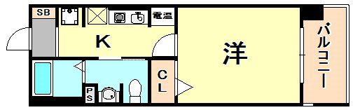 ロイヤル神戸三宮の間取り画像