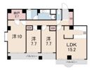 北野館の間取り画像