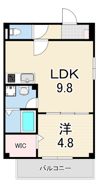 ARCENCIEL COURT甲子園の間取り画像