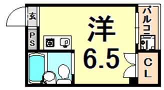 パーソナルマンション杭瀬1番館の間取り画像