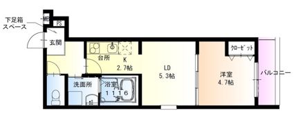 フジパレス香櫨園サウスの間取り画像