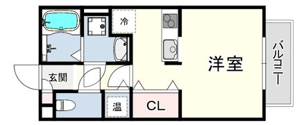 六甲フィールズの間取り画像
