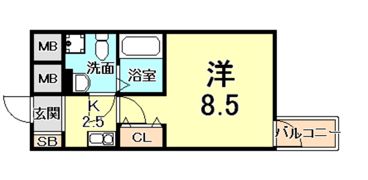 S-FORT西宮の間取り画像