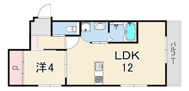 センプレヴィータさくら夙川の間取り画像