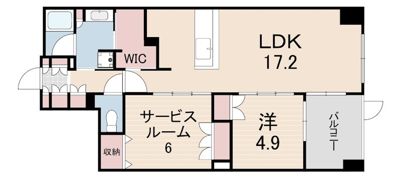 イニシア神戸森北町の間取り画像