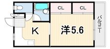 グリーンマンションの間取り画像