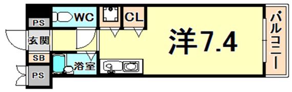 メゾンカトレアの間取り画像