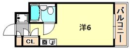 キューブ塚口の間取り画像