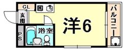 メゾン・ド・エルの間取り画像
