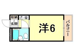 アニバーサリー40THの間取り画像