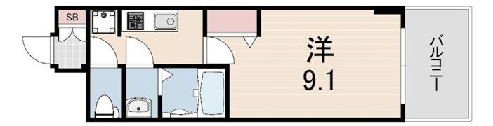 プレサンス神戸セレスティアの間取り画像
