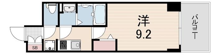プレサンス神戸セレスティアの間取り画像