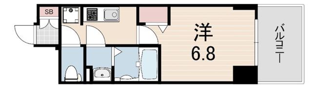 プレサンス神戸セレスティアの間取り画像