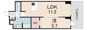 プレサンス神戸セレスティアの間取り画像