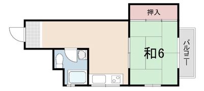 グランディア武庫之荘の間取り画像