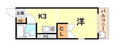 ルーミハイツの間取り画像