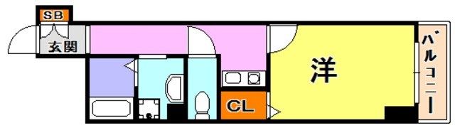 CITY SPIRE神戸元町2の間取り画像