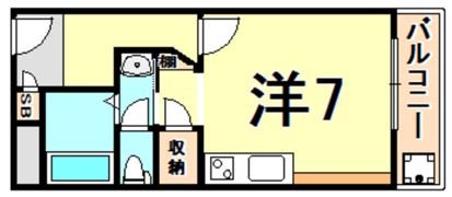 アルカディアマーユの間取り画像