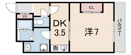 リアライズ羽坂通の間取り画像