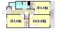 六甲サンピナコテカの間取り画像