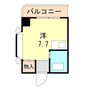 シャトー第7神戸の間取り画像