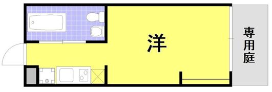 クレセンティア神戸・北野の間取り画像