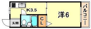 サンリッチハイツの間取り画像