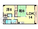 シェリール苦楽園IIの間取り画像