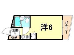 フローレンス夙川の間取り画像