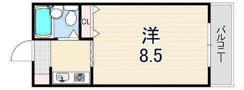 サンブレストの間取り画像