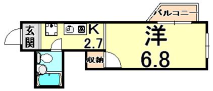 サンモアの間取り画像