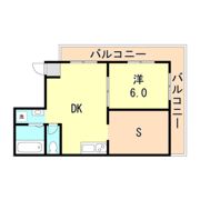 フラワーマンションの間取り画像