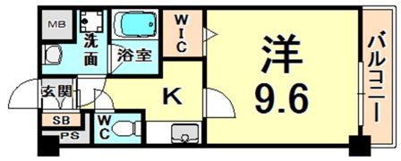 レフィナード（尼崎）の間取り画像