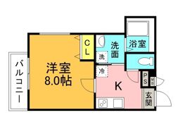 フジパレス尼崎園田I番館の間取り画像