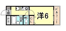 パルメーラ甲子園口の間取り画像