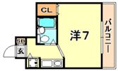 メゾンドパレス荒田の間取り画像