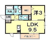 ボナールクレハIIの間取り画像